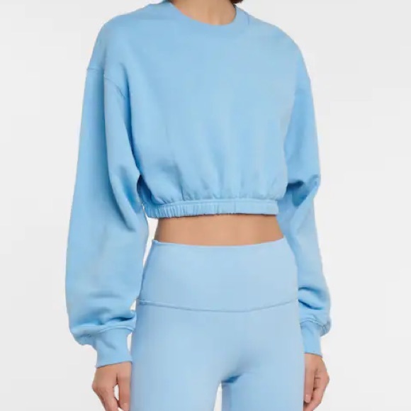 ALO Yoga Tops - ALO Yoga Devotion Crew Neck Pullover Sweatshirt